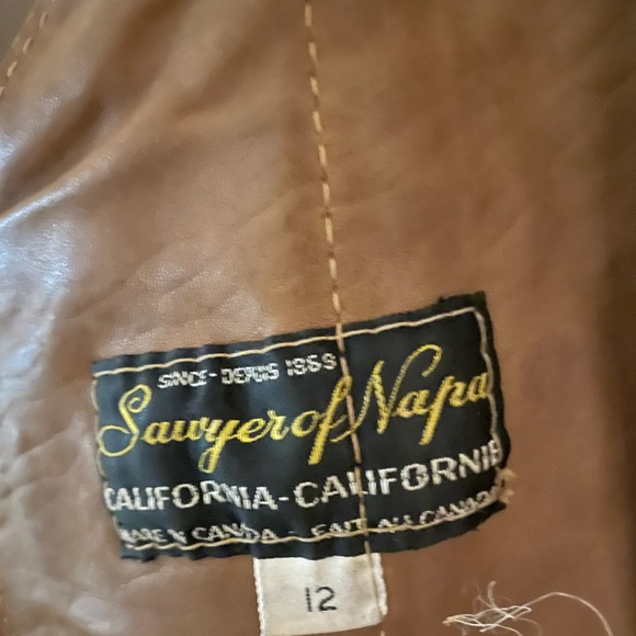 Vintage Sheepskin Shearling Vest - Picture 2 of 3